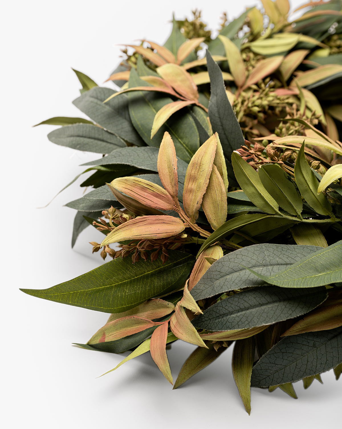 Faux Seeded Eucalyptus Wreath