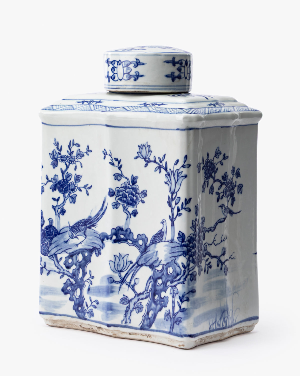 Hand Painted Ginger Jar