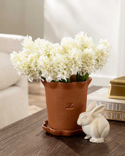 McGee & Co. Terracotta Ripple Planter