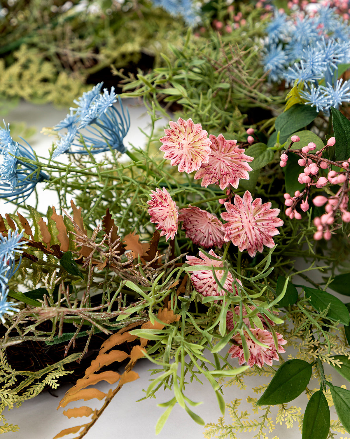 Faux Herbiflora Wreath