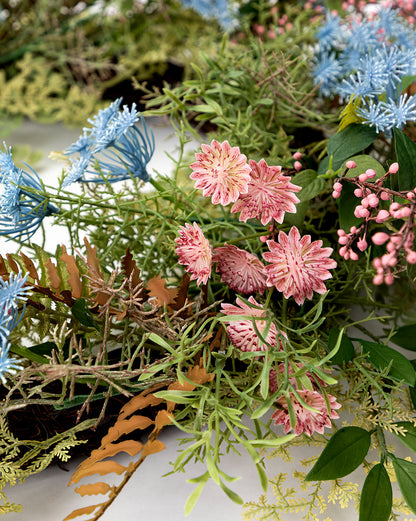 Faux Herbiflora Wreath