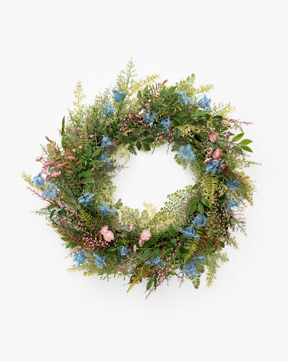 Faux Herbiflora Wreath