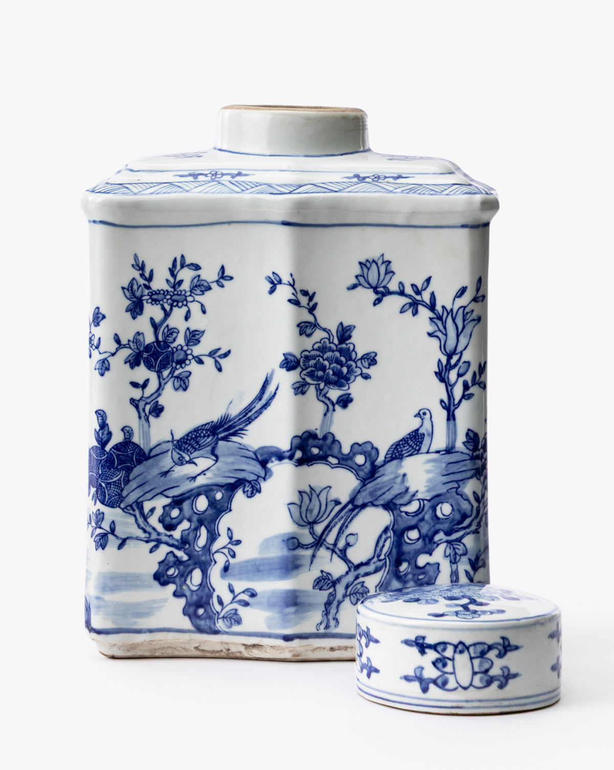 Hand Painted Ginger Jar