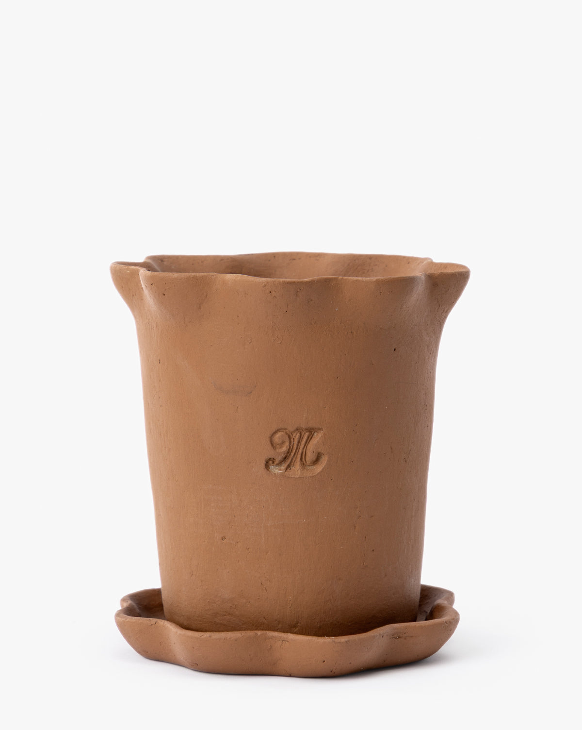 McGee & Co. Terracotta Ripple Planter
