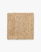 Pieced Handwoven Jute Rug Swatch