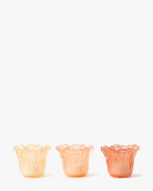 Tulip Votive Candle Holder (Set of 3)