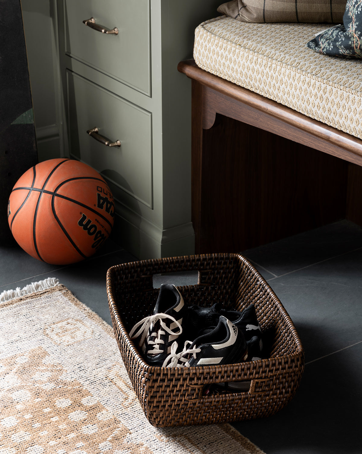 Tatum Woven Laundry Basket