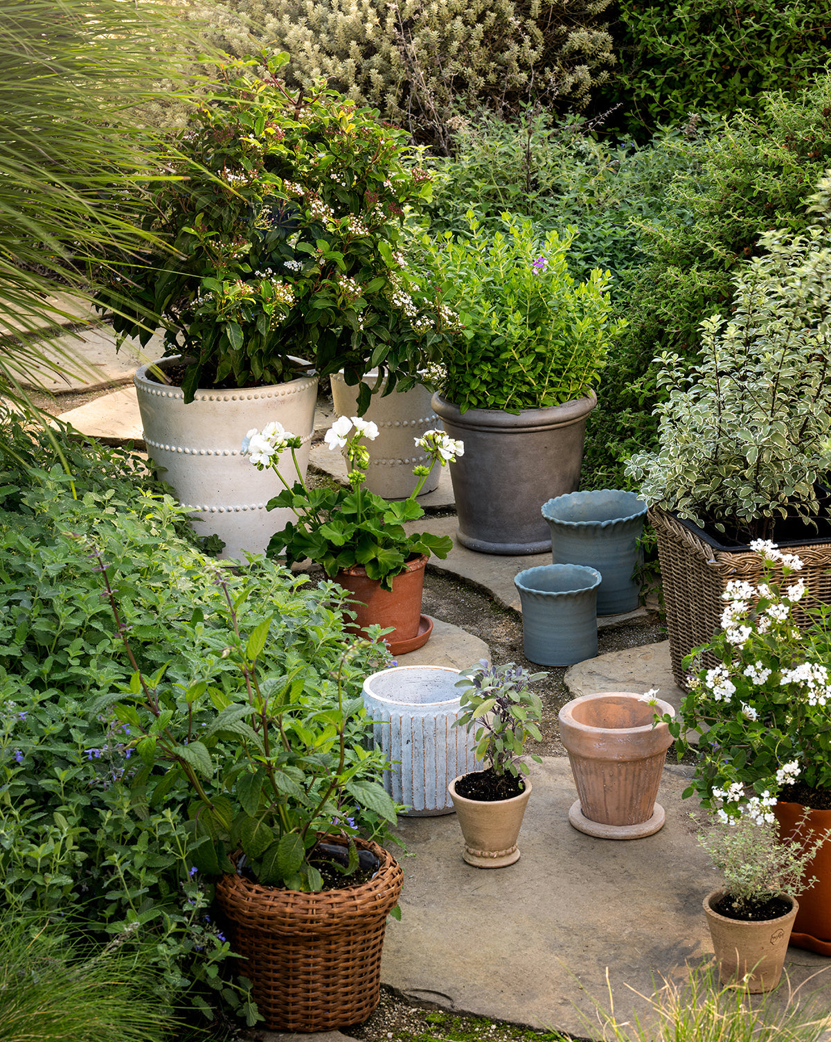 McGee & Co. Terracotta Ripple Planter